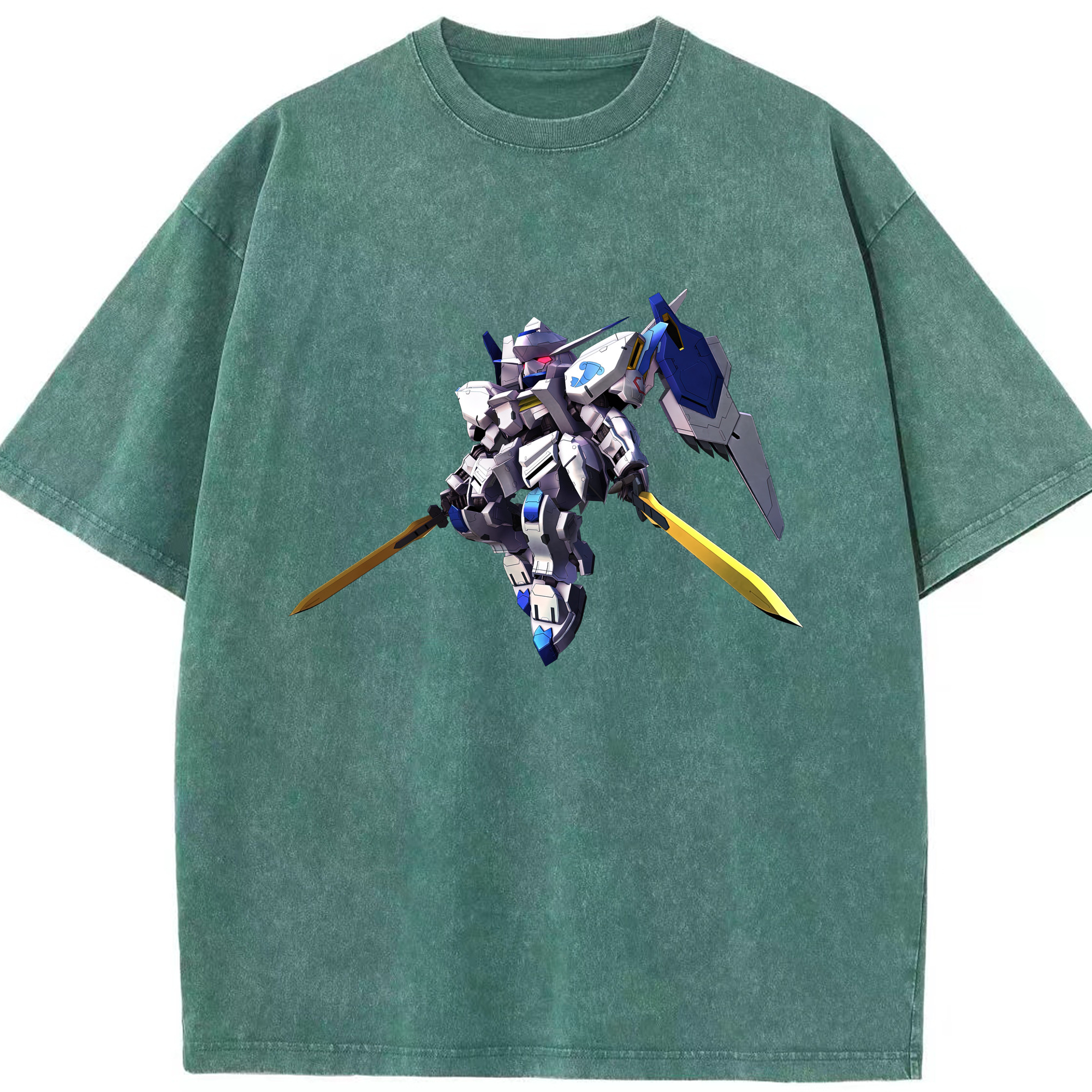 （画像用） 機動戦士ガンダム Mobile Suit Gundam 綿100% ヴィンテージ風 半袖Tシャツ（フロントプリント）